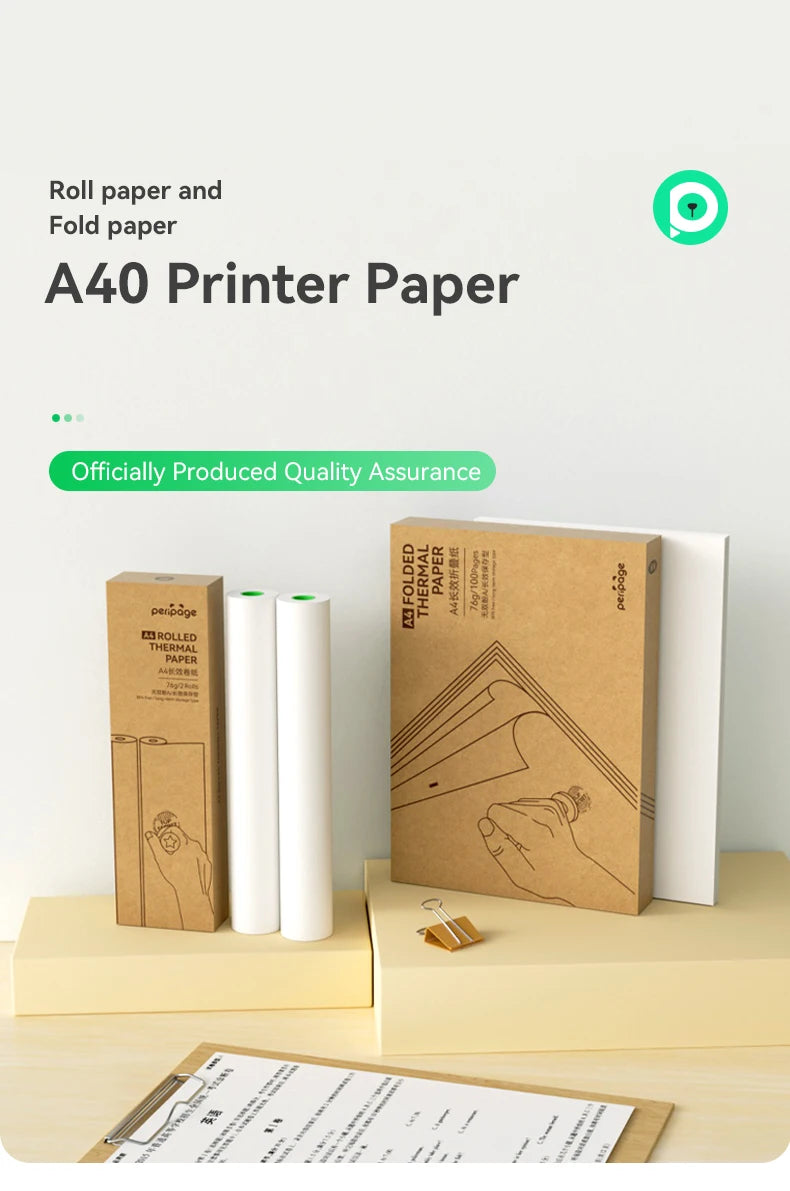Feuilles Et Rouleaux de Papiers Thermique A4