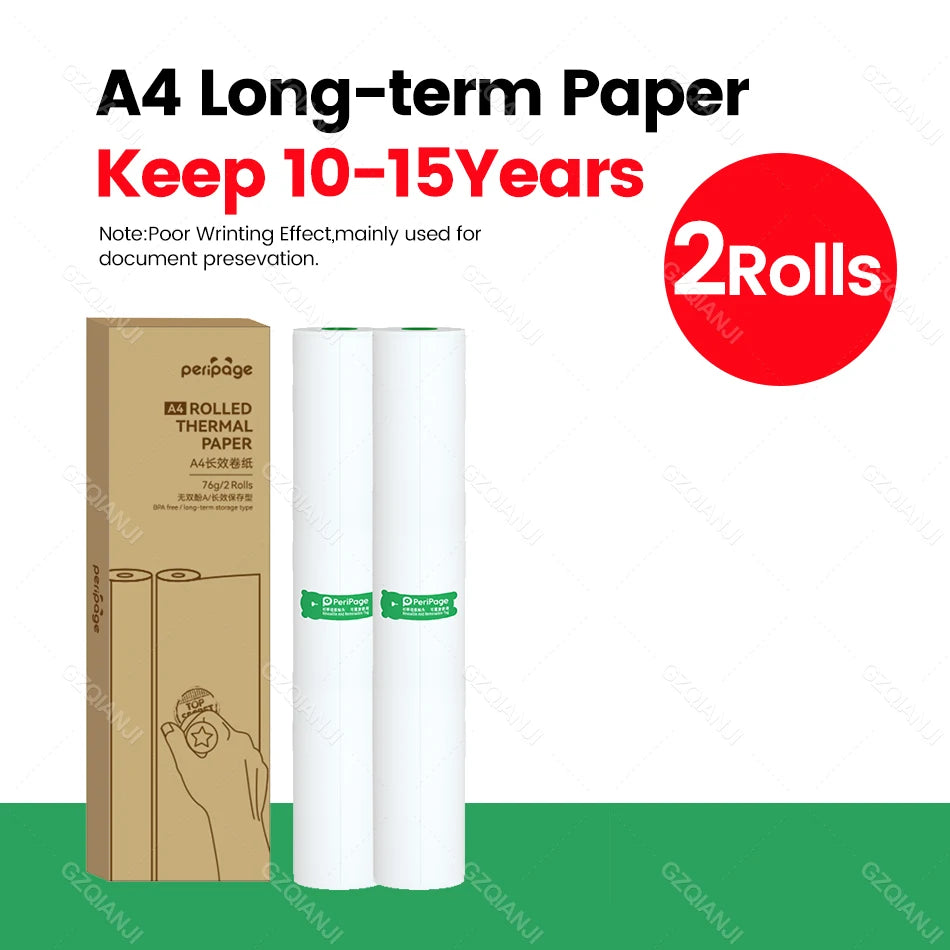 Feuilles Et Rouleaux de Papiers Thermique A4